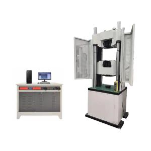 China Máquina de ensayos servo controlada hidráulica, Máquina universal de ensayos de materiales para laboratorio wholesale