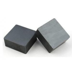 China Strong Powerful Ceramic Ferrite Magnets Square Block For Generators / Sensors supplier