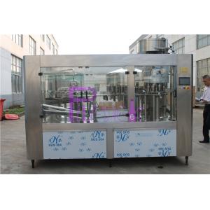 China Automatic Drinking Water Filling Machine , Stainless Steel Bottled Water Production Line supplier