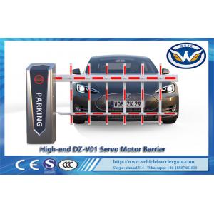 Road Traffic Safety LED Servo Motor Car Park Barriers For Parking Lots Management