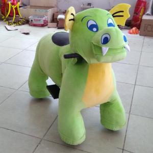 Hansel best selling kid riding dinosaur toy for kids stuffed 4 wheel animal car