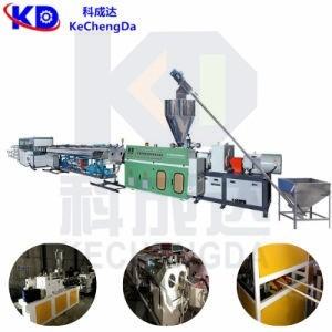 120 To 250kg/H PVC Pipe Production Line Conical Twin Screw Extruder 80kw
