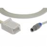 Compatible biolight M6 M12 SPO2 adapter cable / extension cable with 5-pin lemo