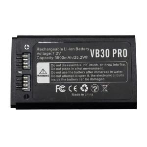 China Godox VB30 バッテリー V100 V1Pro V1用、V1ProC V1ProS V1ProN V1S V1C V1N V1F V1O V1P V100C V100N V100S V860III-S V860III-C V860III-N カメラフラッシュスピードライト用USB Cポート付きバッテリー交換 wholesale