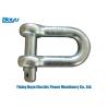 China High Strength Transmission Line Stringing Tools D / Bow Shaped Shackle wholesale