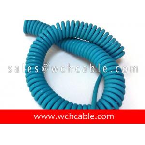 UL20937 Light Duty Electronic Interconnection Spring Coiled Cable 80C 30V