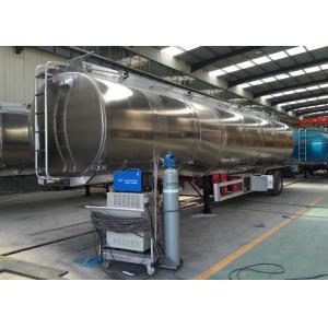 3 Axles 50000 Liters Semi Trailer Fuel Tank Truck For Carrying
