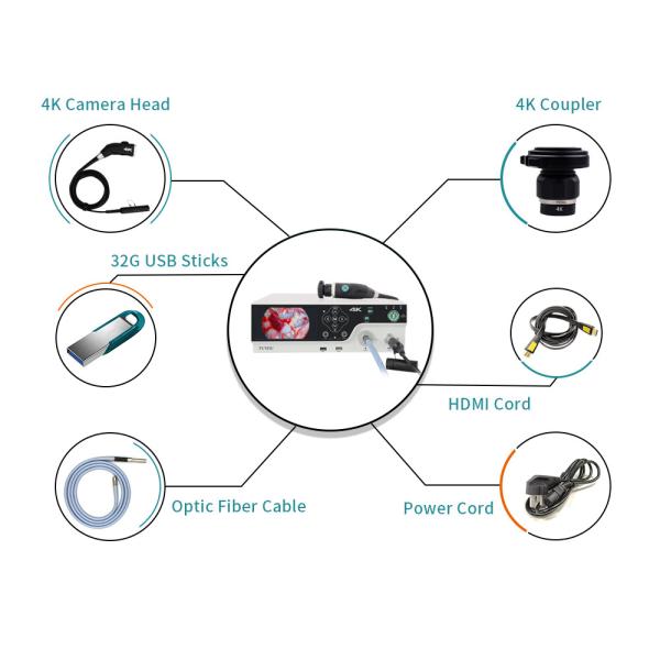 Surgery 4K Endoscope Medical Camera With Video Recording Function