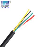 China AWM2464 22AWG 3Cores Multi Conductor Shielded Cable PVC Insulated Power Cord Control Cable on sale