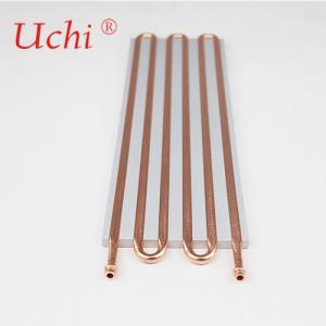 China Copper Pipe Bending Battery Water Cooling Plate , New Energy Car Water Cold Plate supplier