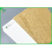 China Virgin Pulp Based 365gsm Plain White Clay Coated Kraft Paper Board Sheets on sale