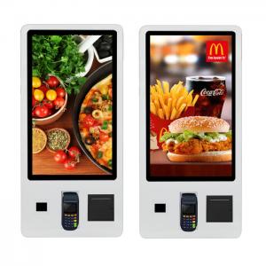 China 32 Inch Restaurant Digital Signage Capacitive Touch Screen Payment Machine supplier
