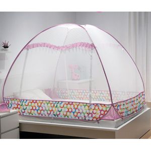 China Pop-up Mosquito Net Tent for Beds Anti Mosquito Bites Folding Design with Net Bottom for Adults Trip wholesale