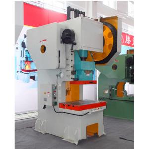 China Open Punch Press Machine With Single Point Straight Side Power Press 125 Ton supplier