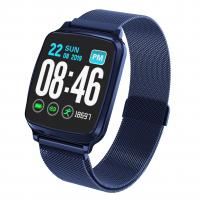 China 1.3inch Square Shape Smartwatch 170mAH M10 Full Screen Touch Pedometer Heart Rate Watch on sale