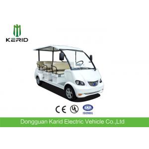 China 4 Wheel Left Hand Drive 48V Electric Sightseeing Car For Amusement Parks supplier