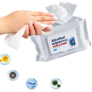 China Alcohol Alcohol Wet Wipes Antibacterial Antiseptic For Killing 99.99% Virus supplier