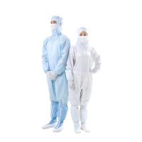 China Waterproof Eco Friendly Anti Static Disposable Cleanroom Garments on sale