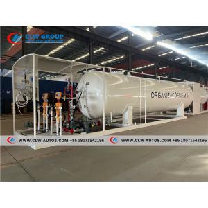 Skid Mounted Gas Station LPG Filling Station 10tons