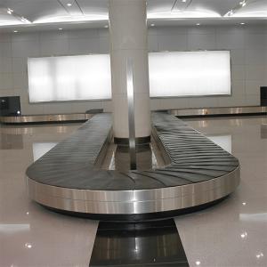 Large Rubber Mats Black Wearproof Rubber Baggage Airport Conveyor Conveyor Belt For Airport Carousel