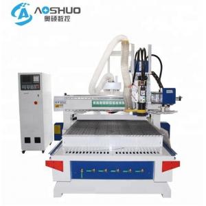 China Heavy Duty Woodworking Cnc Machine / Automated Wood Router Tool Changer supplier