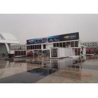 China Prefabricated Mobile 40ft Shipping Container Exhibition For Stage on sale