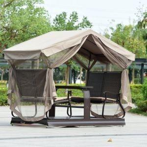 Metal Frame Hanging Outdoor Basket Chair Patio Leisure Garden Swing Chairs