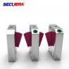 China Smart Retractable Flap Barrier Gate Turnstile Security Subway Wing Gate wholesale