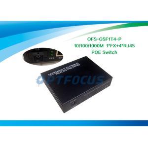 China Poder de 5 puertos sobre Ethernet POE/el interruptor de red del Poe del gigabit DF SM Mulyimode supplier