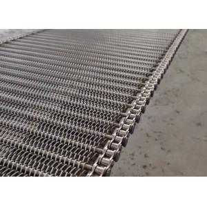 China Chain Link Spiral Freezer / Drying 310 Stainless Steel Wire Mesh Conveyor Belt supplier