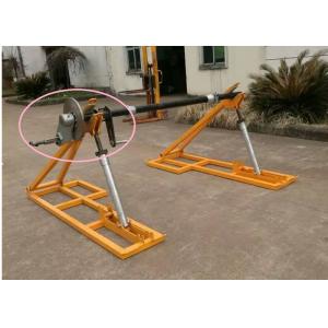 Detachable Type Drum Brakes Cable Reel Stand Wire Rope Reel Support Conductor