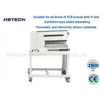 China Thick Aluminum Board Low Force Stress PCB Depaneling Machine With V Slot Low Force Stress HS-310 on sale