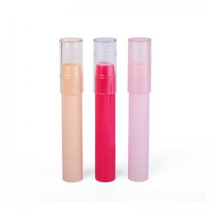 China ABS Material Lip Stick Cosmetic Pen Packaging 3g Elongated Design supplier