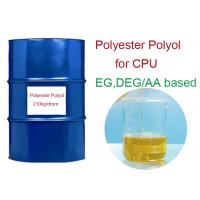 Echando pre el polímero EG. Poliol basado del poliéster