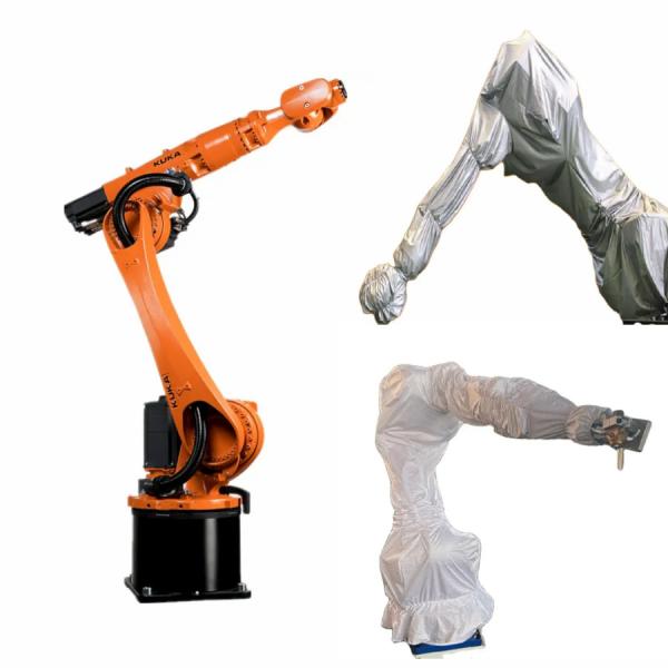Ось защитных чехлов KR16 R1610 6 робота KUKA с CNGBS подгоняла крышку защитного костюма робота