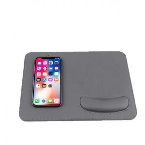 10W Waterproof Induction Charging Mouse Pad , Ergonomic Mouse Wrist Rest Pad