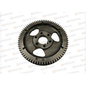 China Gray Color Crankshaft Timing Gear Mini Excavator Parts , Cast Steel Engine Crankshaft Parts 3955152 supplier