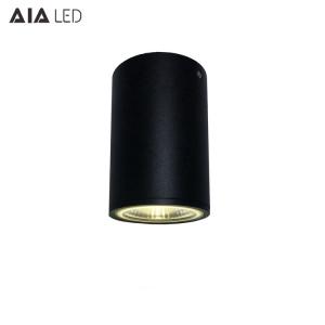 China La superficie exterior montó IP65 la lámpara impermeable dimmable del downlight&LED de la MAZORCA LED del negro 12W abajo para el cuarto de baño wholesale
