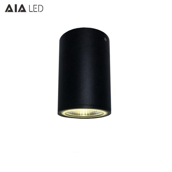 La superficie exterior montó IP65 la lámpara impermeable dimmable del downlight&LED de la MAZORCA LED del negro 12W abajo para el cuarto de baño