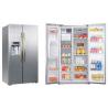 China 598L Low Power Low Noise Frost Free Side By Side Refrigerator Freezer Super Freezing Function CE Approval with Ice Maker wholesale