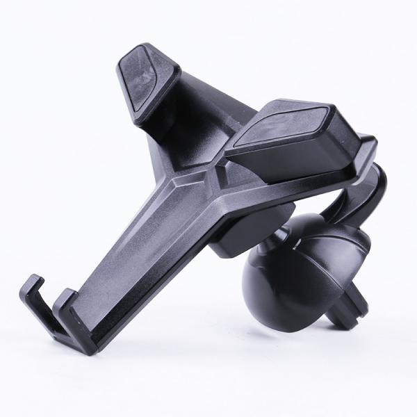 Multi Functional Air Vent Cell Phone Holder , Silicone / ABS Smartphone Holder