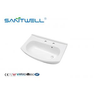 China Ceramic Cabinet Sanitary Ware Basin For Bathroom Hand Wash Solid Surface supplier
