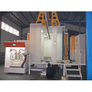 Customized PLC Powder Coating Booth And Oven Powder Painting Line