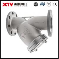 China Flange Connection ANSI 300lb Y Type Stainless Steel Filter SS304 for Easy Maintenance on sale