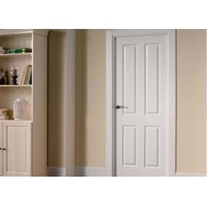Commercial OAK Solid Wood Composite Doors , Single Swing Shower Door