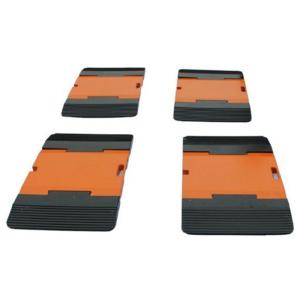 China 4 échelles portatives de capteurs pour peser des camions, puissance 220V/50Hz d'Axle Weighing System supplier