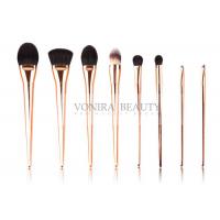 China Taklon Hair Gold Professional Makeup Artist Brushes For Facial Eye on sale