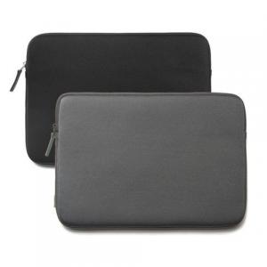 Customized Laptop Bag Sleeves , Neoprene Laptop Case with black grey color
