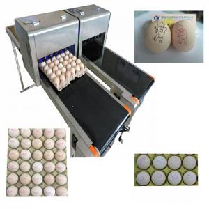 China Smart Eggs Inkjet Batch Coding Machine Can Print 120000 Characters Per Hour supplier
