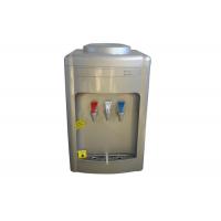 China OEM Silver Color 3 Tap Water Cooler Dispenser , Tabletop Bottled Water Dispenser on sale